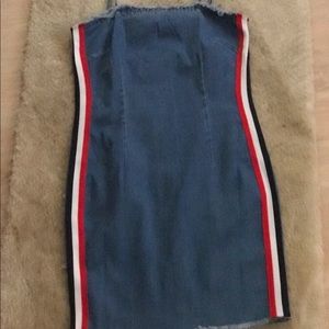 Denim dress